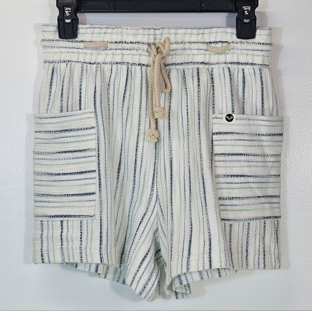 NWT Roxy Cloud Dancer Striped Shorts - Picture 2 of 5